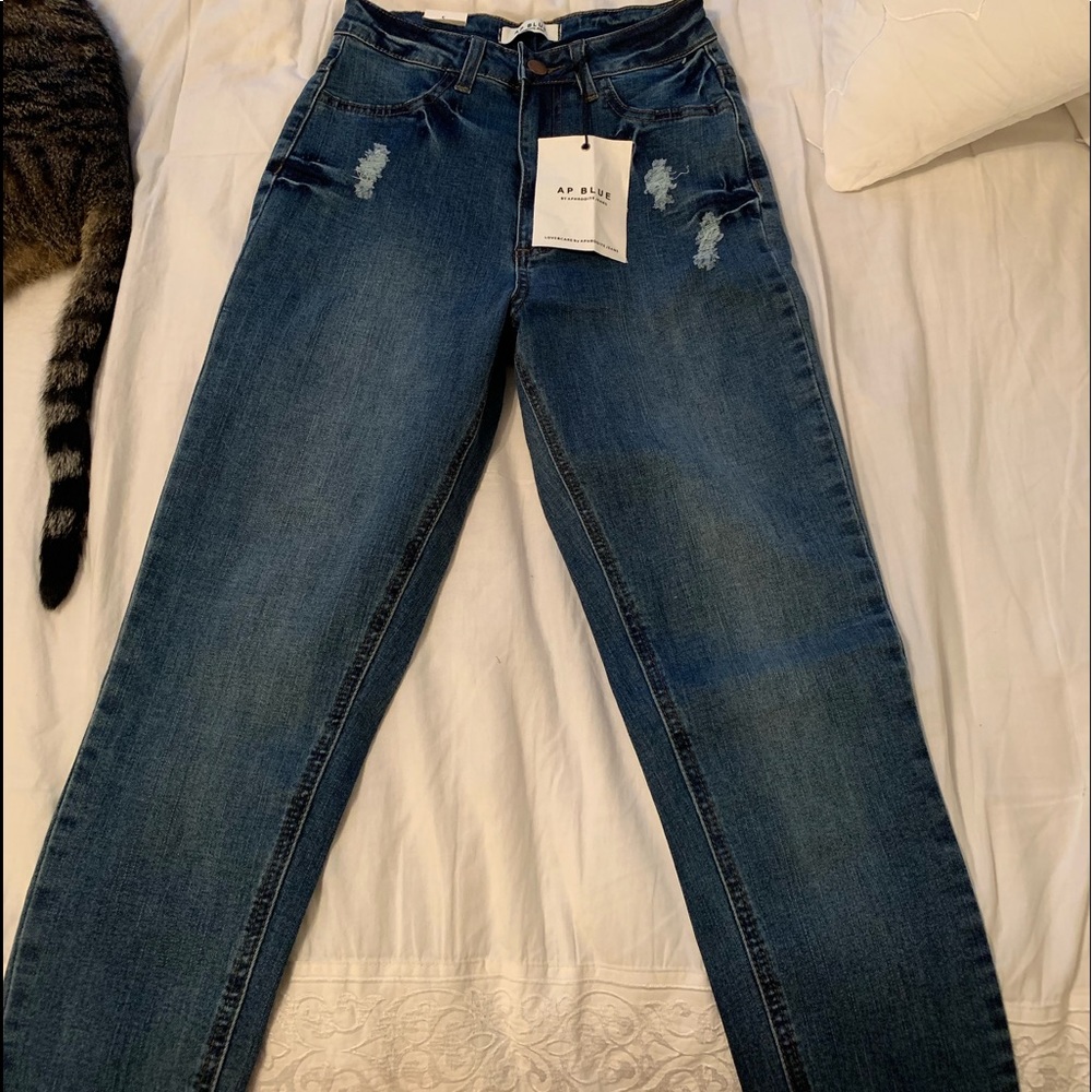 Fashion Nova dress high waisted jeans